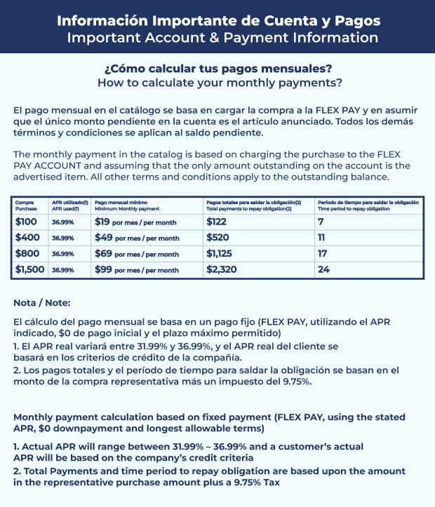 Payment Information