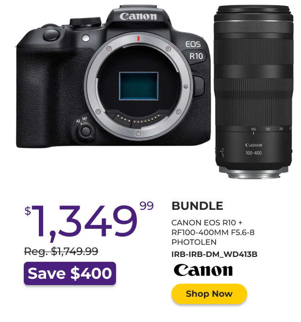 Canon EOS R10 + RF100-400MM F5.6-8