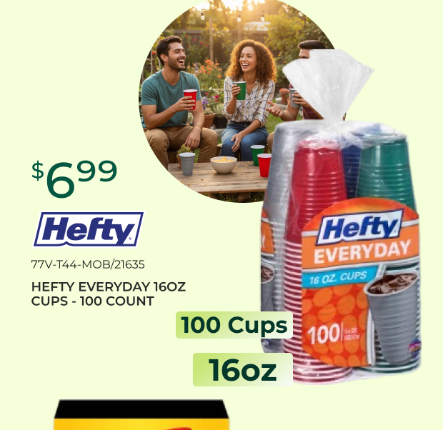 Hefty Cups