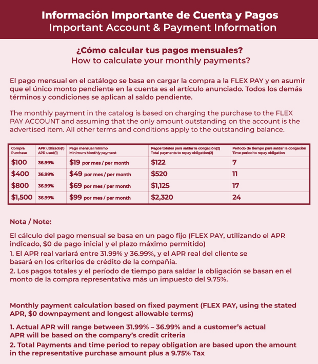 Payment Information