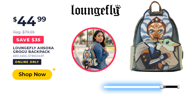 LOUNGEFLY AHSOKA GROGU BACKPACK
