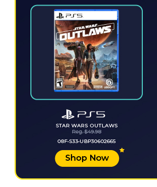 STAR WARS OUTLAWS - PS5
