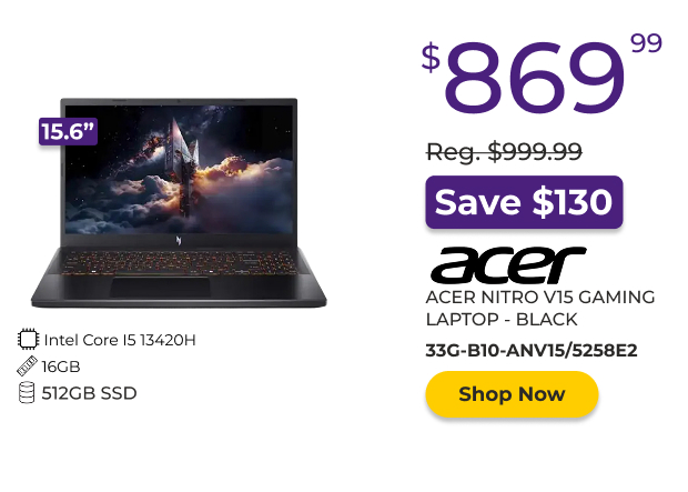 Acer Nitro V15 Gaming Laptop