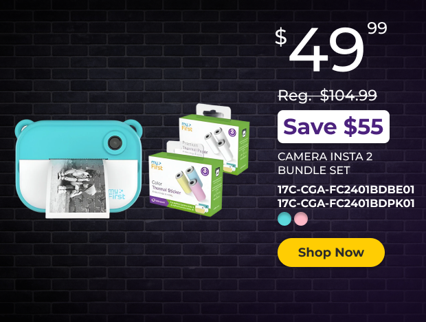 Camera Insta 2 Bundle Set