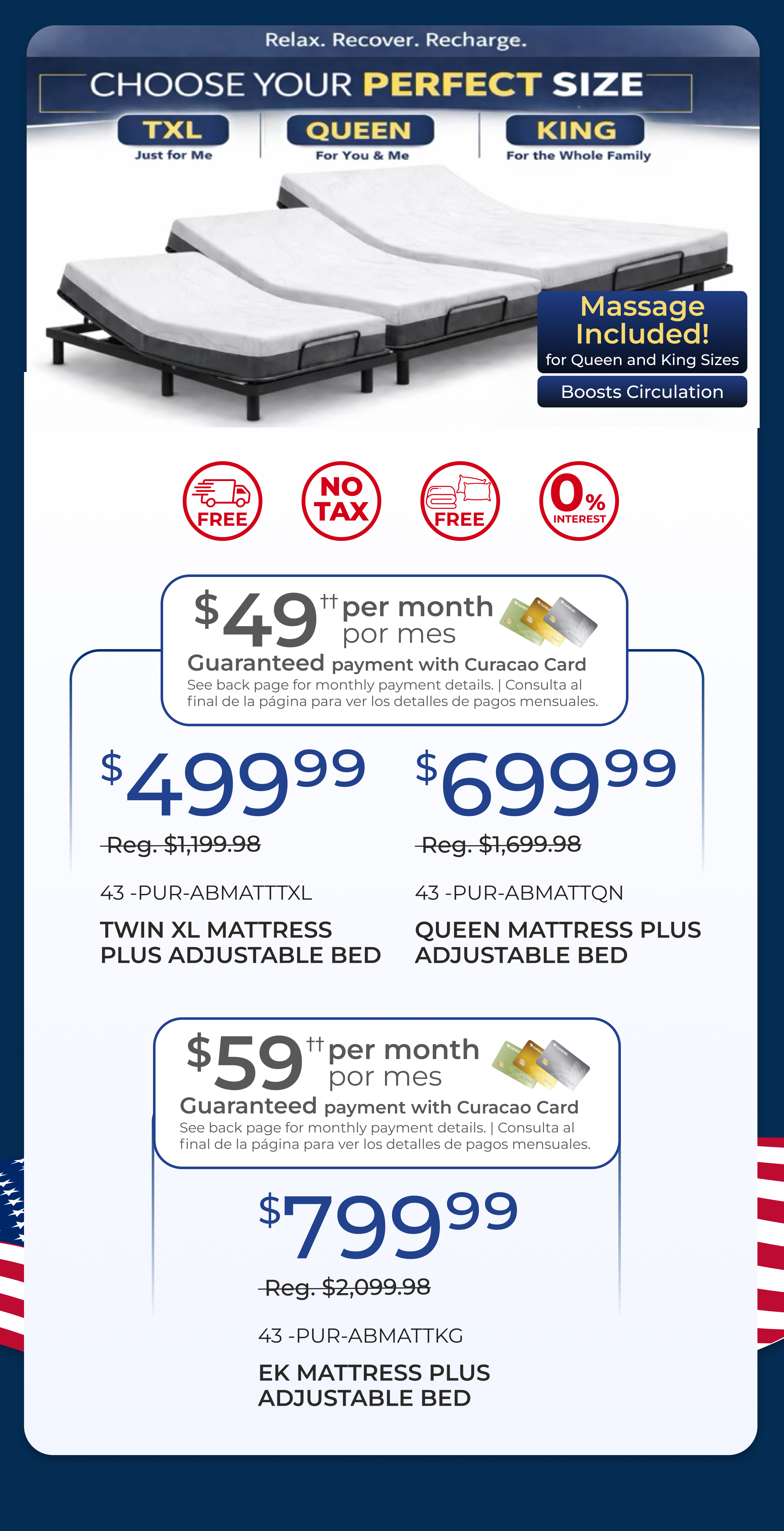 Choose your perfect mattress size