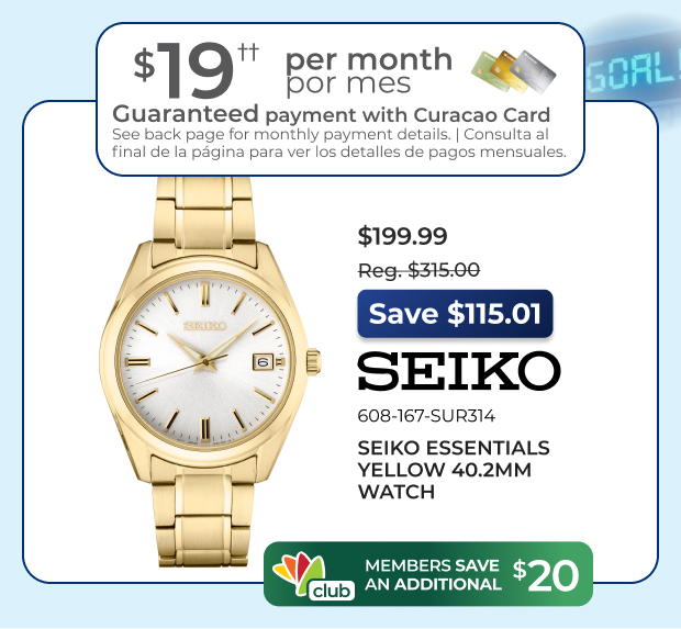 Seiko Essentials Watch