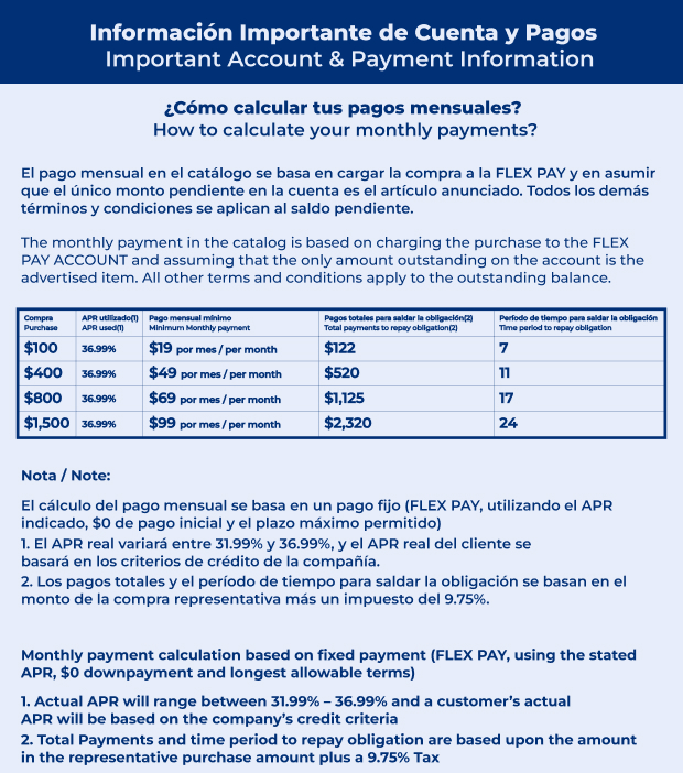 Payment Information