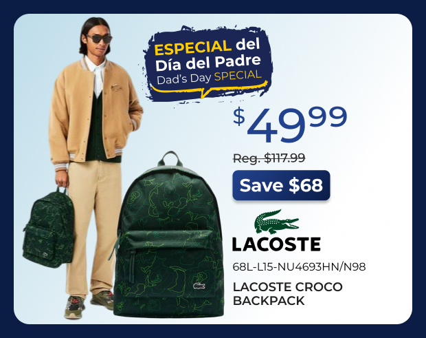 Lacoste Croco Backpack