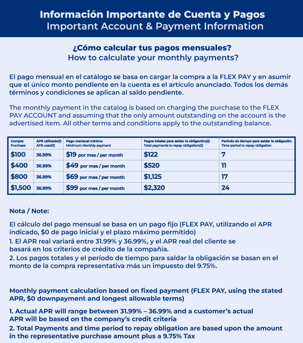 Payment Information
