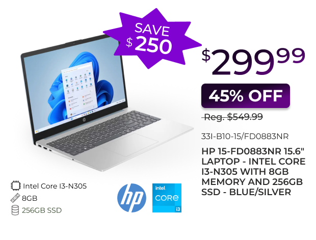 HP 15.6-Inch Laptop