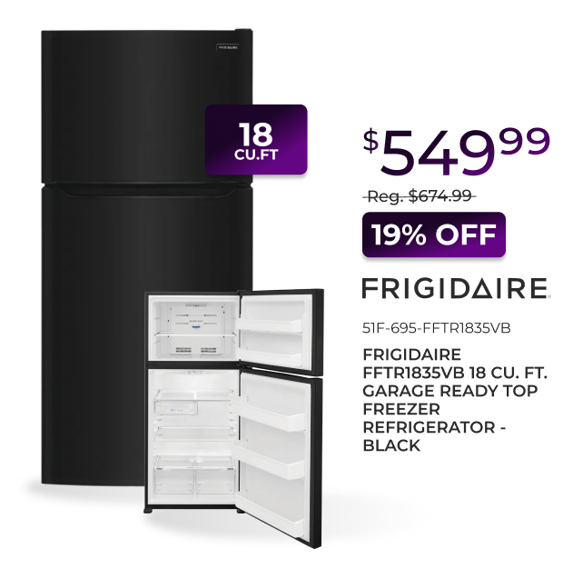 Frigidaire 18 CU.FT Refrigerator