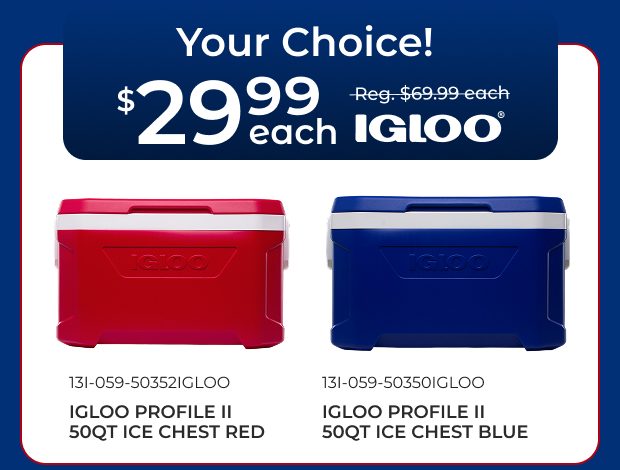 Igloo Coolers