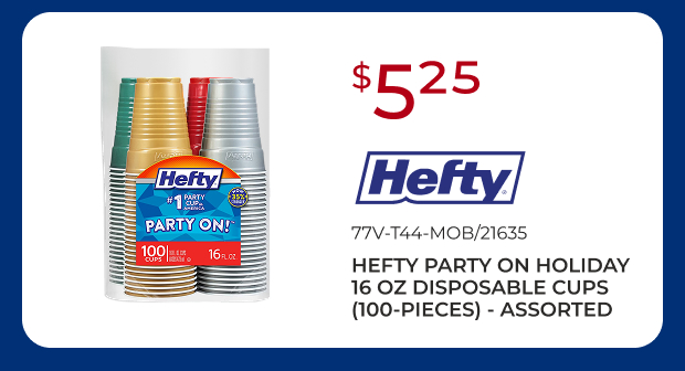 Hefty Party Cups
