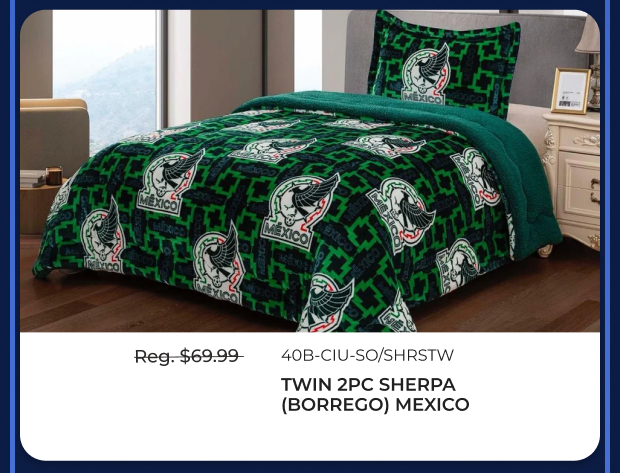 Mexico Twin 2PC Sherpa