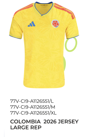 Colombia Jersey