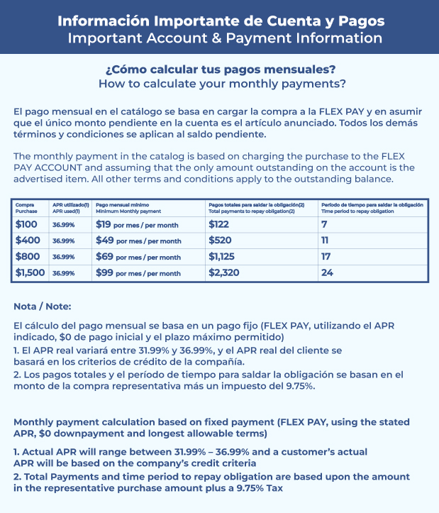 Payment Information