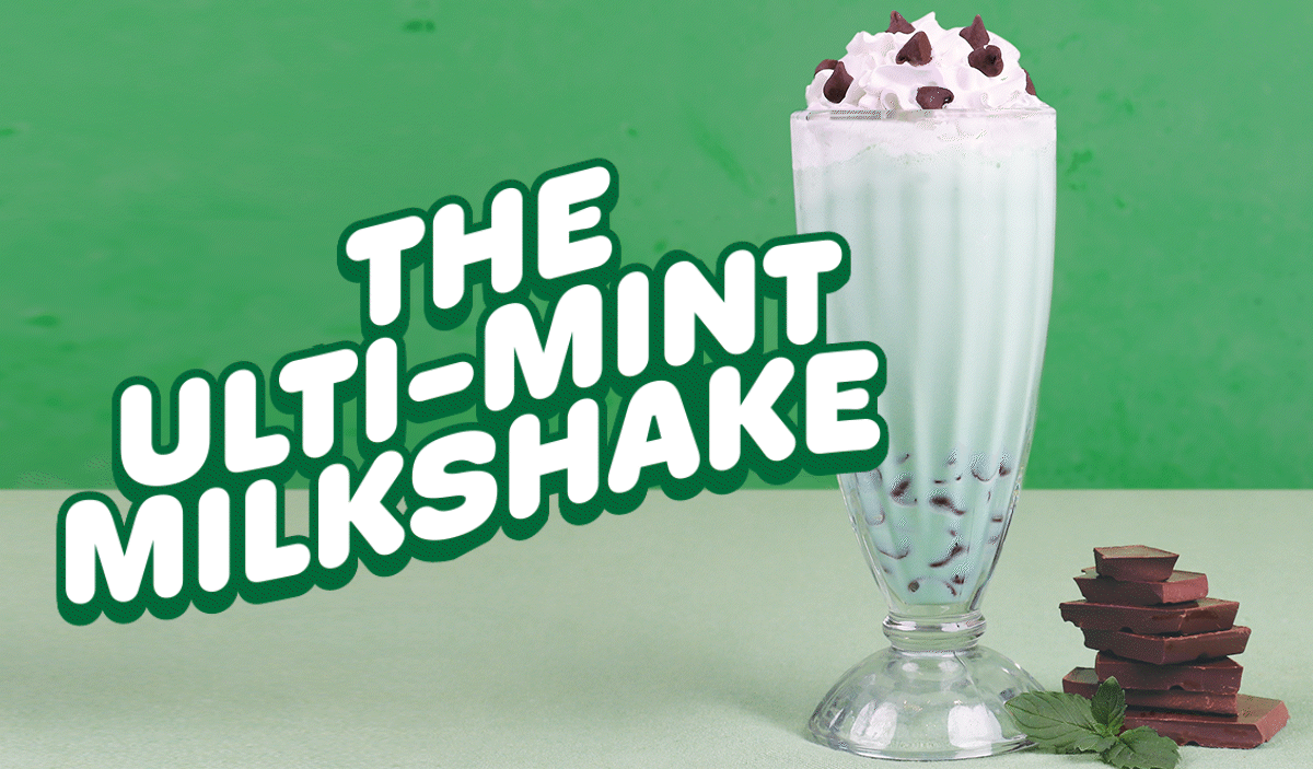 The Ulti-Mint Milkshake at IHOP