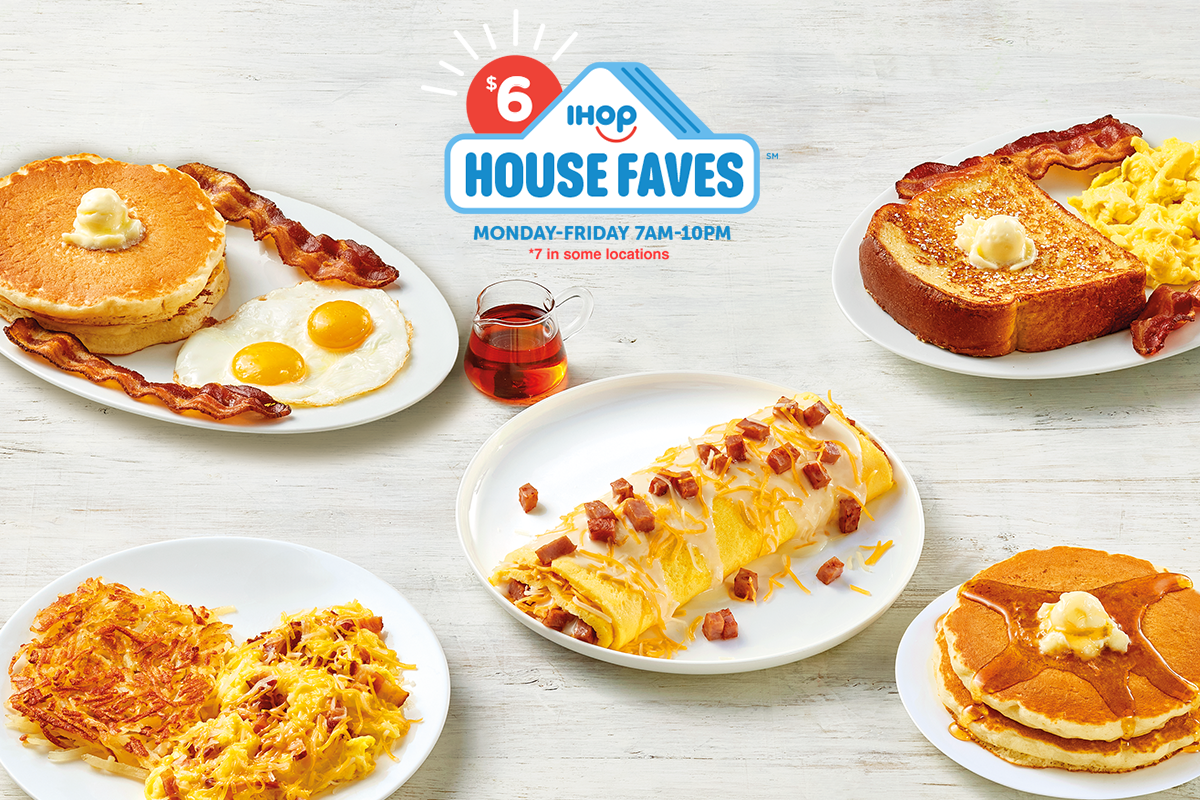 House Faves available at IHOP for $6 ($7 in some locations)