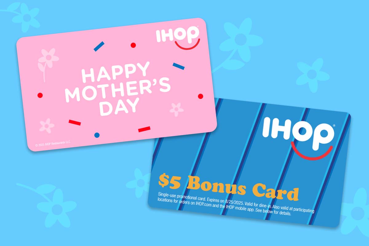A Happy Mother's Day Gift Crd with a $5 Bonus Card