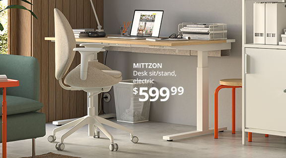 Electric sit/stand desk