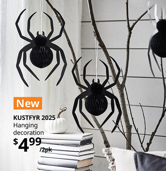 New KUSTFYR 2025 Hanging decoration $4.99/2pk