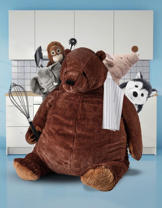 dunkelskog bear cooking