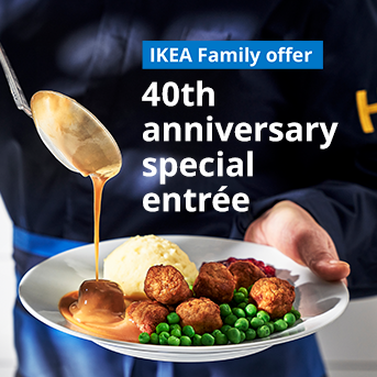 IKEA meatball entree