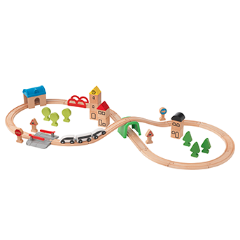 train set with track
