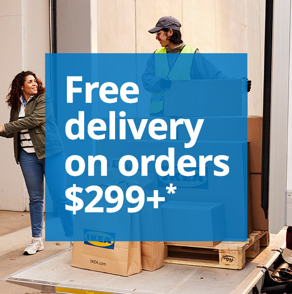 Free delivery on orders $299+