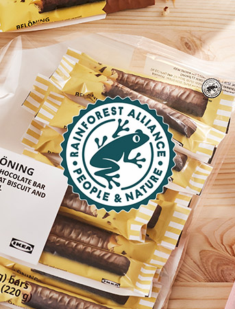 Rainforest Alliance certified