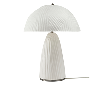 white table lamp