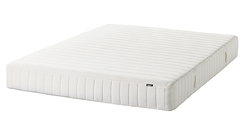 VALEVÅG Pocket spring mattress, medium firm, Queen