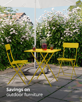 Savings on outdoor furniture