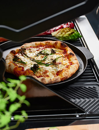 HAVSTULPAN Pizza pan, cast iron, 13 ¾ 
