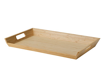 GRILLTIDER Tray, bamboo, 12x20 