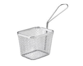 GRILLTIDER Serving basket, stainless steel
