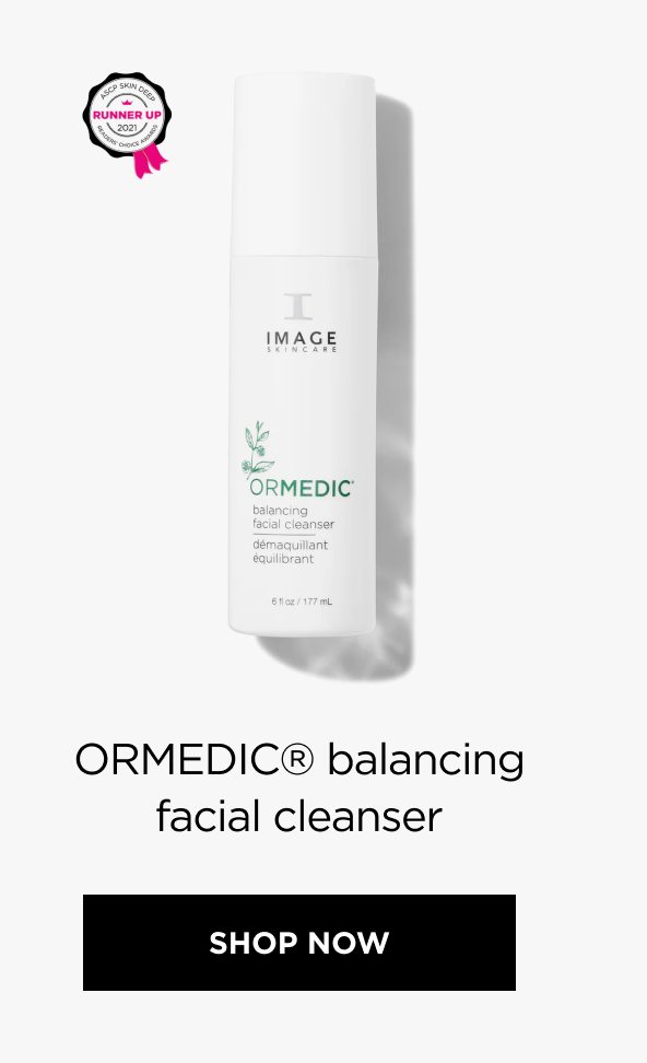 ORMEDIC® balancing facial cleanser SHOP NOW