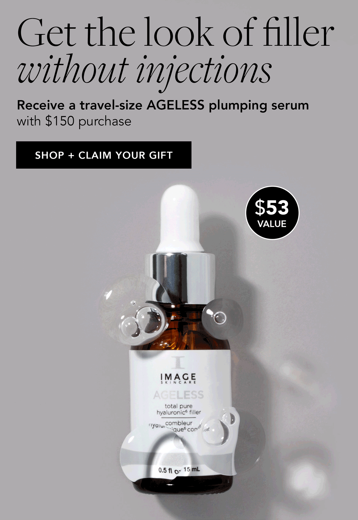 Get the look of filler without injections.