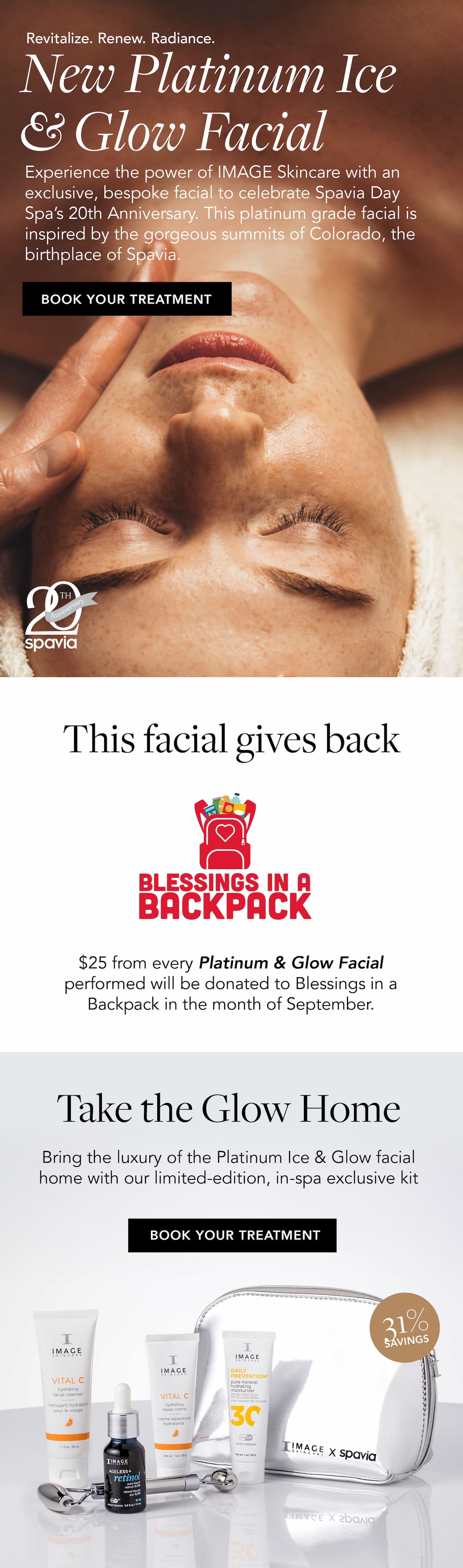 New Platinum Ice & Glow Facial 