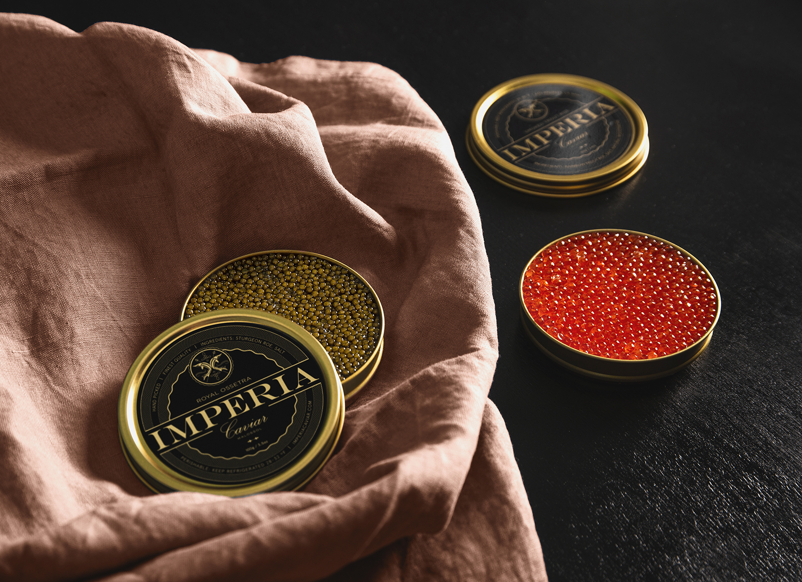Royal Ossetra & Smoked Trout Roe