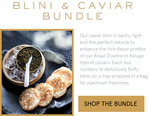 Blini & Caviar Bundle