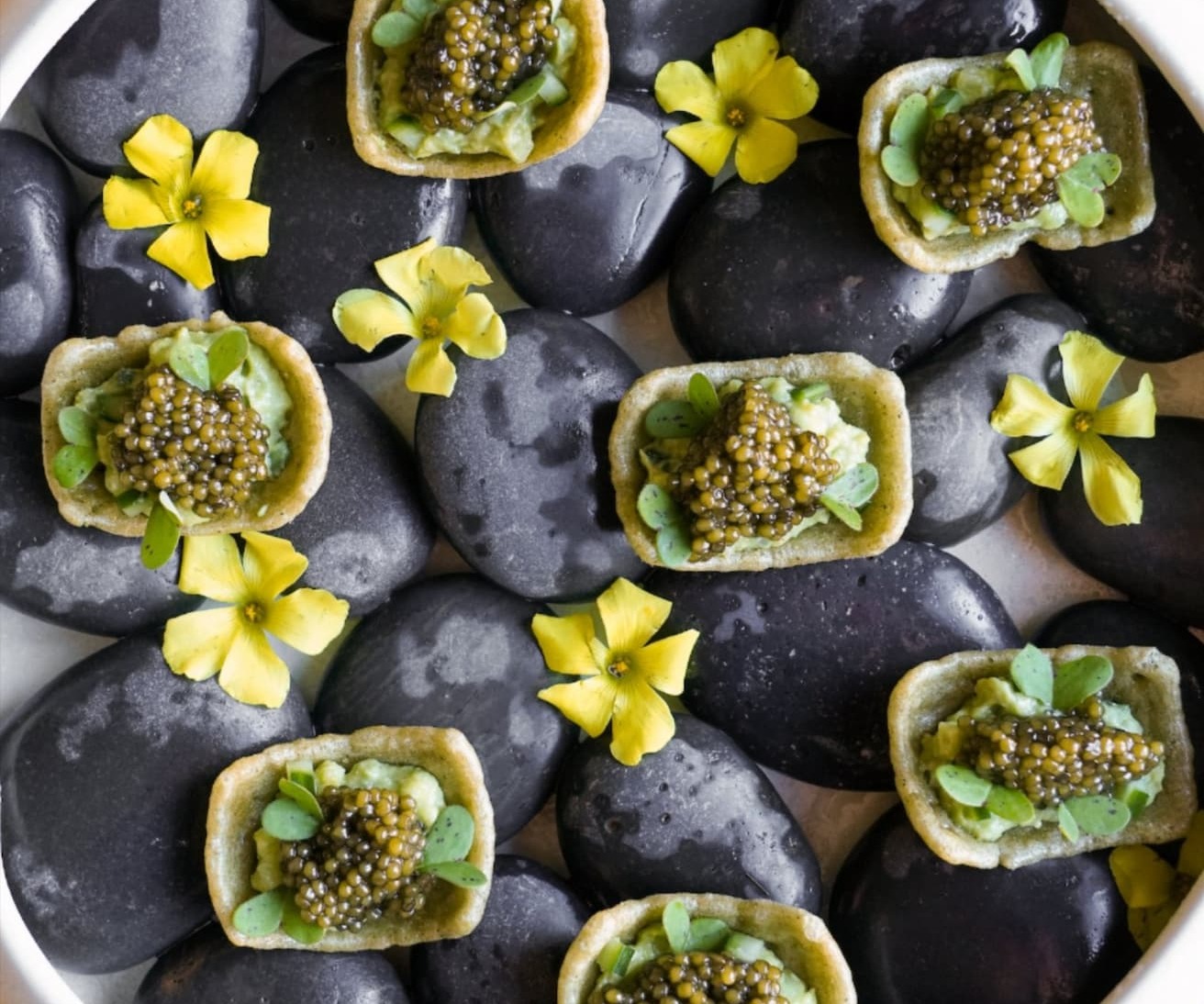 Imperia Caviar & nori chips