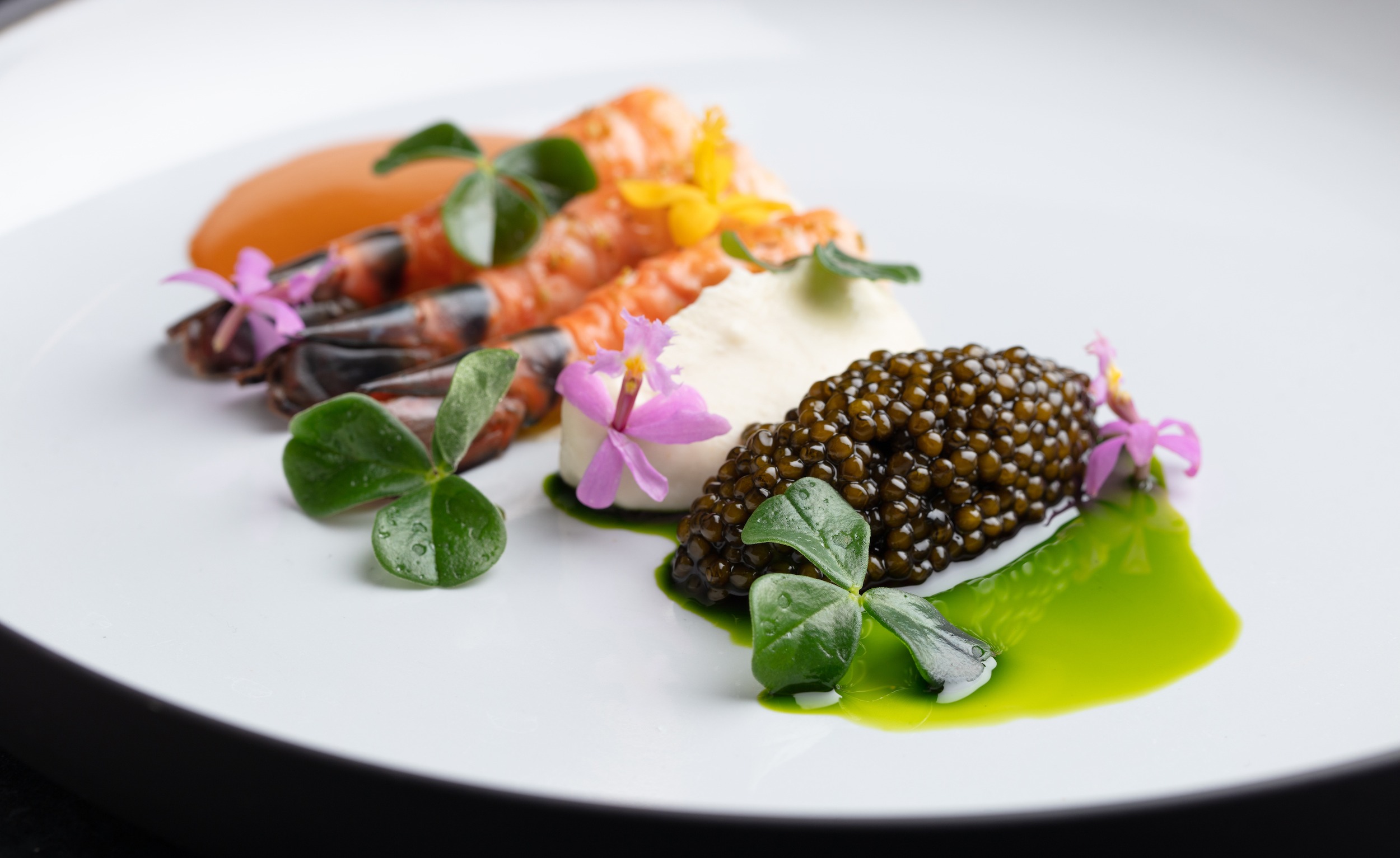 Caviar fine dining