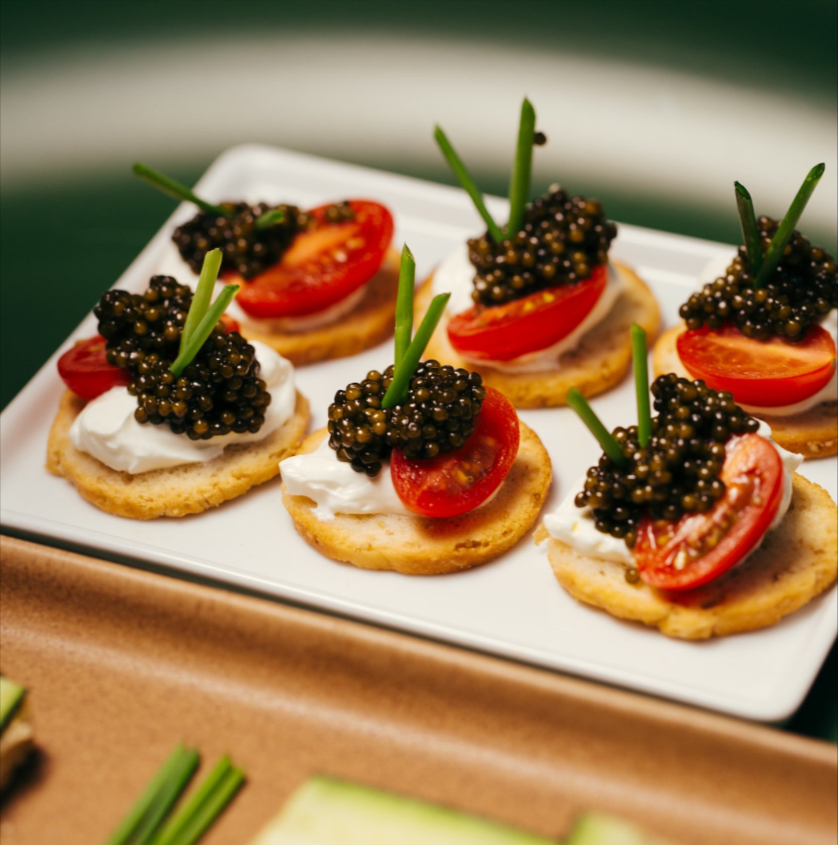 Caviar bites