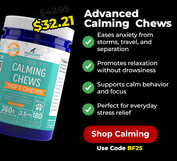 Shop Calming Chews 25% Off