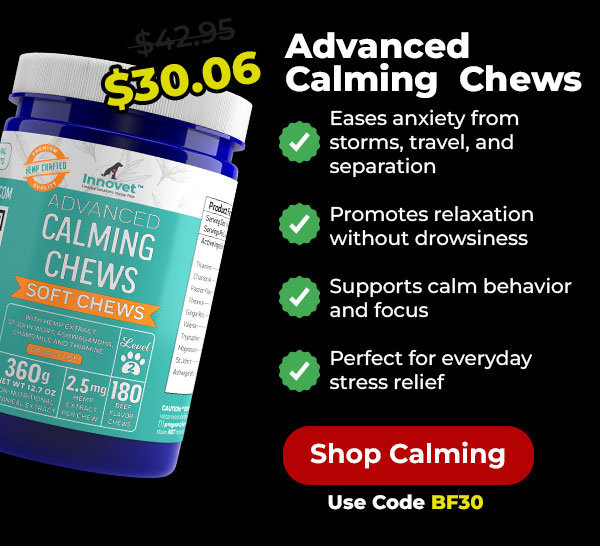 Shop Calming Chews 30% Off