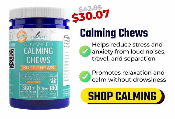 Shop Calming Chews Cyber Monday 30% Off
