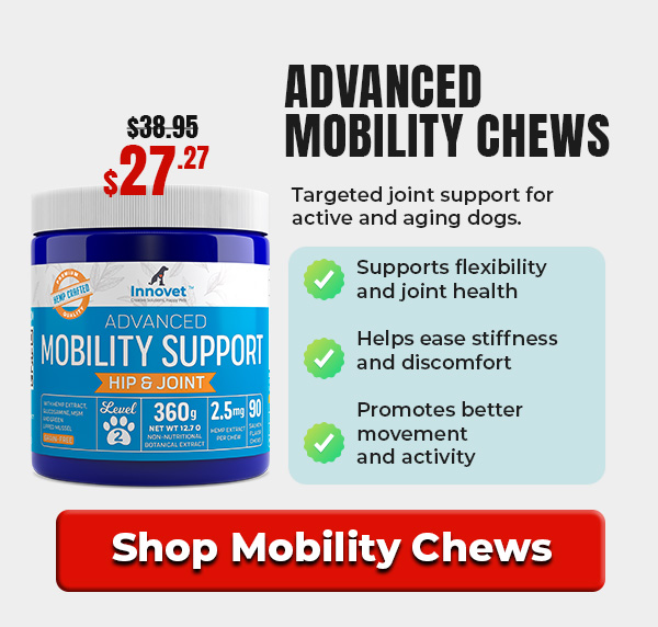 Shop Innovet Mobility Chews 30% Off