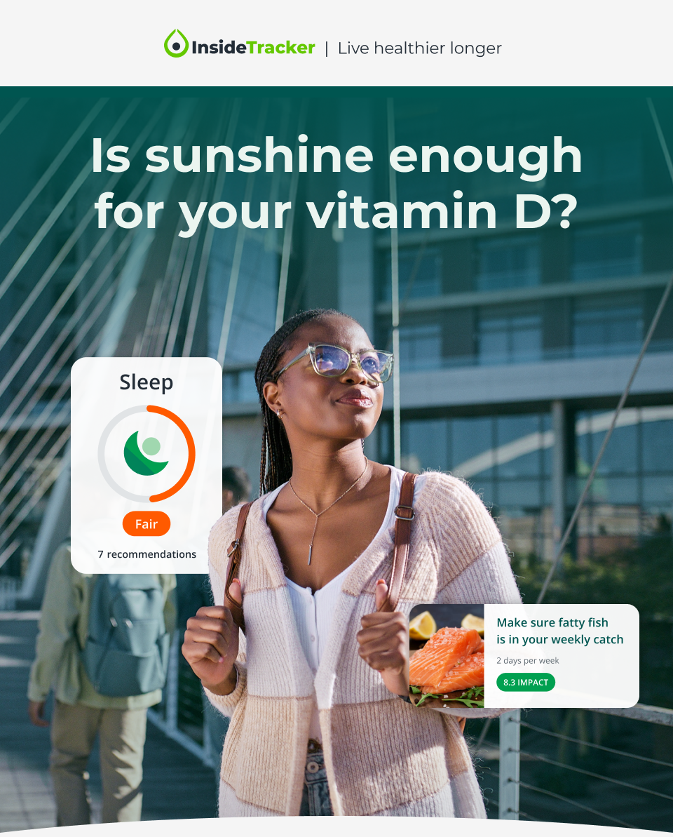 Is sunshine enough for your vitamin D?