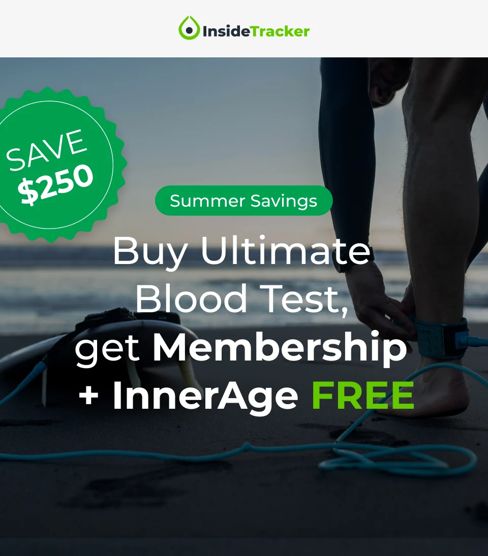 Summer Savings - Buy Ultimate  Blood Test,  get Membership  + InnerAge FREE